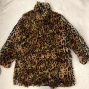 Shein Faux fur coat